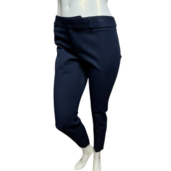 Banana Republic Sloan Dark Blue Tailored Pants, Size 4 – Modern & Chic - Picture 7 of 16